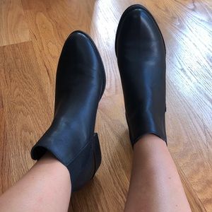 Black Steve Madden Booties